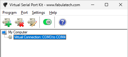 Virtual Serial Port Pair
